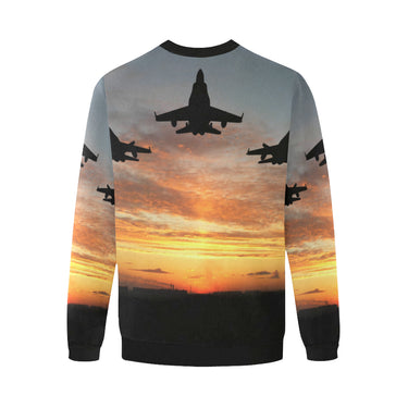 HOODIE - 5 Men's Oversized Fleece Crew Sweatshirt e-joyer